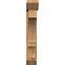 Ekena Millwork Balboa Slat Rough Sawn Bracket w/ Offset Brace, Western Red Cedar, 8"W x 36"D x 48"H BKT0806X36X48BOA06RWR - alternate 4